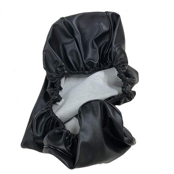 CHRIS-HCR1203-C10P10 Honda PCX125 (JF56) PCX150 (KF18) Black Custom Design Seat Cover Cover Cover Strong Rubber Type Made in Japan (Thick Fabric) (Fabric Color: BlackPiping Color: Front and Rear Black)