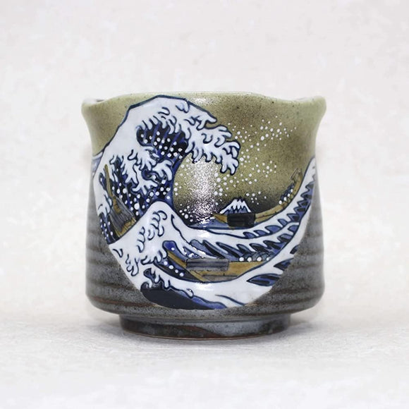 Kyuyaki Hot Water Only Hokusai Wave Off Kanagawa