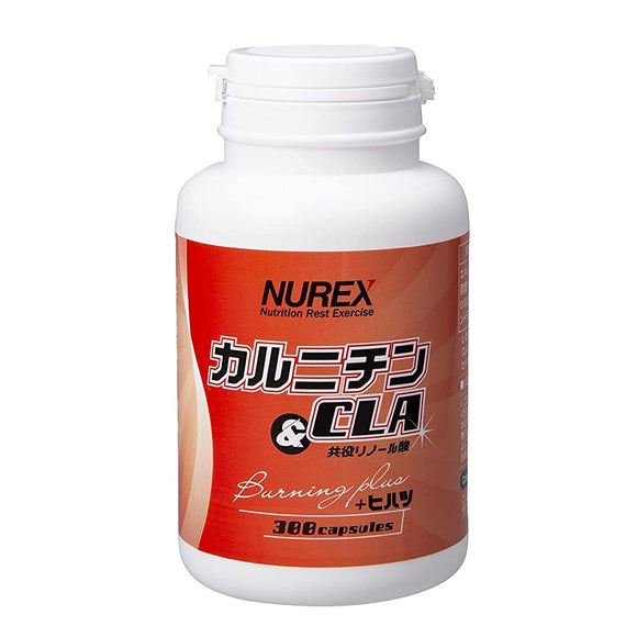 New Rex NUREX Carnitine & CLA Burning plus 300 grains (about 60 doses)