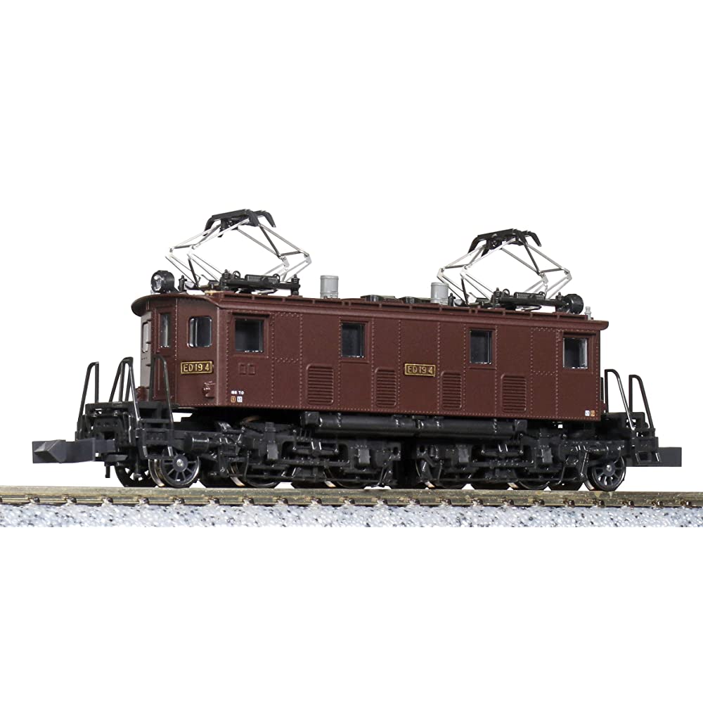 KATO 3078-2 N Gauge ED19 Shape-Saving Yoloy Door Railway Model Electric  Locomotive