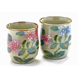 Kyuyaki [Couple Tea Cup] Gaku Shiyoka Back Picture