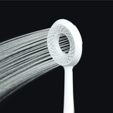 Magicayo Ariane GA-FH016 Shower Head and Hose Set, Large Spray, Bi-Color (Large Flow, Solid Bath, Nikles, Matte White)