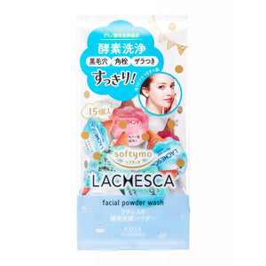 KOSE Softymo Lachesca Powder Wash 0.4gX15 pieces