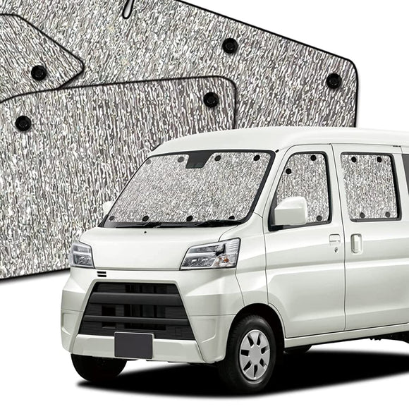 HIJET CARGO 03S-H007-Sa Full Set, Made in Japan, S321VS321VS331V Series Sun Shade, Car Curtor