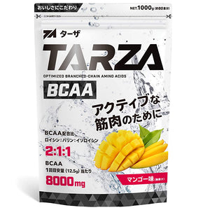 TARZA BCAA 8000mg amino acid citric acid powder mango flavor domestic production 1kg