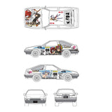 Itasha Body Set No.02 Queens Blade AE86 TRUENO (RC Model)