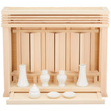 Kamidana Modern Kagura Board Door, Box-Shaped Shrine Modern Shrine Shrine Shrine Set