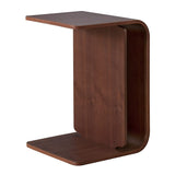 AZUMAYA PT-615WAL Side Table Width 19.7 inches (50 cm) Walnut Simple