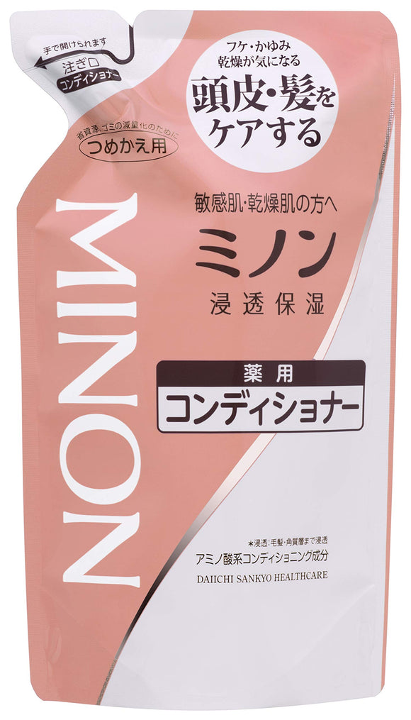 Daiichi Sankyo Healthcare Minon Medicated Conditioner 380mL (Refill)