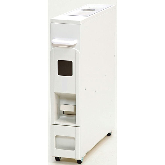 SAMICK RN-368-S Slim Rice Dispenser, 13.2 lbs (6 kg), Working Type (with Casters), White