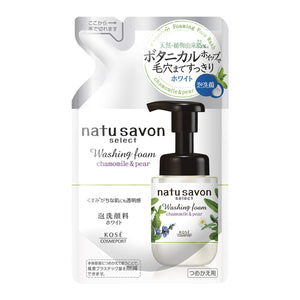 KOSE Softymo Natu Savon Select Foam Wash (White) Refill