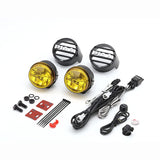 PIAA DK538XGA AFTERMARKET LAMP, LED, YELLOW, LP530 Series PowerSport, 12V/8W, New WaterProof Switch with Illumination, Fog 70 °