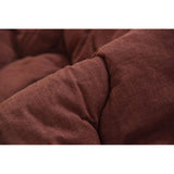 Ikehiko Kotatsu Futon, Rectangular Single Item, Tumugi Tone, Yarn-dyed IT01, Brown, Approx. 81.0 x 11.2 inches (205 x 285 cm)