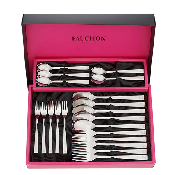 FAUCHON FA20-D20 Dessert Dinner Spoon Fork 20 Piece Cutlery Set