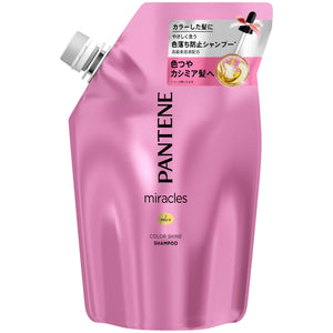 Pantene Miracles Color Shine Prevents Color Fading Damage Repair No Sulfate Additive Shampoo Refill 420mL