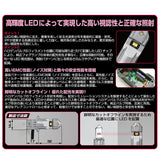 IPF F131FLB FOG Lamp, LED H3/H3C Bulb, F Series, 12V/24V, for USE with 6,500K