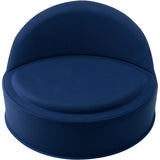 EXGEL Floor Punifit Cushion, Floor Won't Hurt Butt, Made in Japan, Cute, Round, Mini Floor Chair, Prevents Lower Back Pain, Knee Pain Prevention, Marine Blue