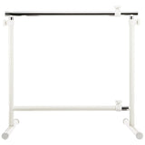 Yamazen OBM-SS (IV) Mini Hanger Rack, Width 23.2 - 38.2 x Depth 17.7 x Height 20.9 - 32.7 inches (59 - 97 x 45 x 53 - 83 cm), Load Capacity 8.8 lbs (4 kg), Adjustable Width and Height,