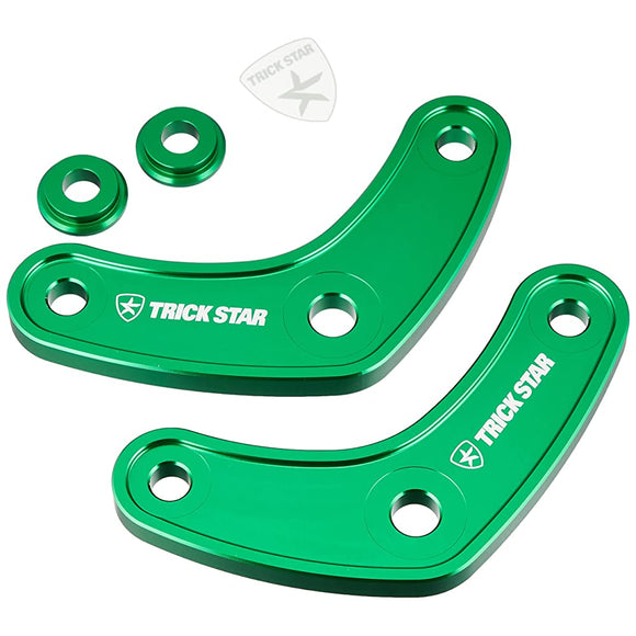 TRICK STAR NINJA650 (17-20) Low Down Kit 20mm Down, Model: Green, Green