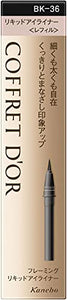 COFFRET D'OR Framing Liquid Eyeliner <Refill> BK-36 Black