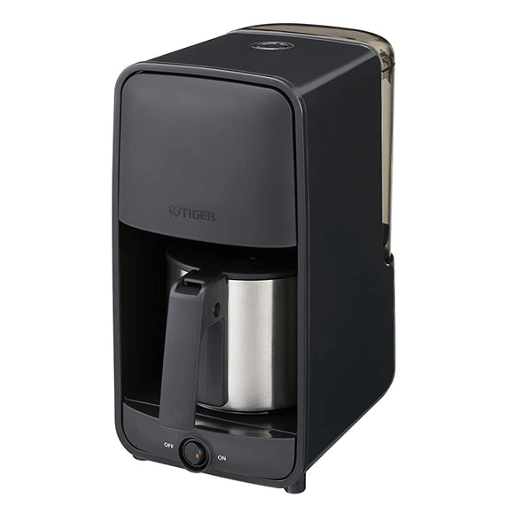 Tiger Thermos ADC-N060-K Coffee Maker, Shower Drip Type, 2.8 fl oz (0.81 L), 6 Cups, Black