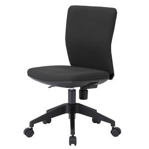 TOKIO FST-55 3D Seat Anti-Fatigue Office Chair, Compact Type, Armless, Black