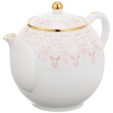 Narumi 52251-4515 Tea Pot, Aurora Borealis, Pink, 11.2 fl oz (330 cc), Tea Strainer Included