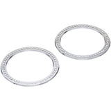 Mut Air Vent Side Ring for Nissan Dayz/Days ROOX (Crystal) 2 PCS