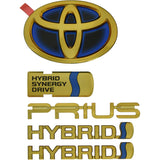 Series 50 Series Prius Mat Black Emblem Rem Rear 5 -piece Set (for PCS cars only) MBK