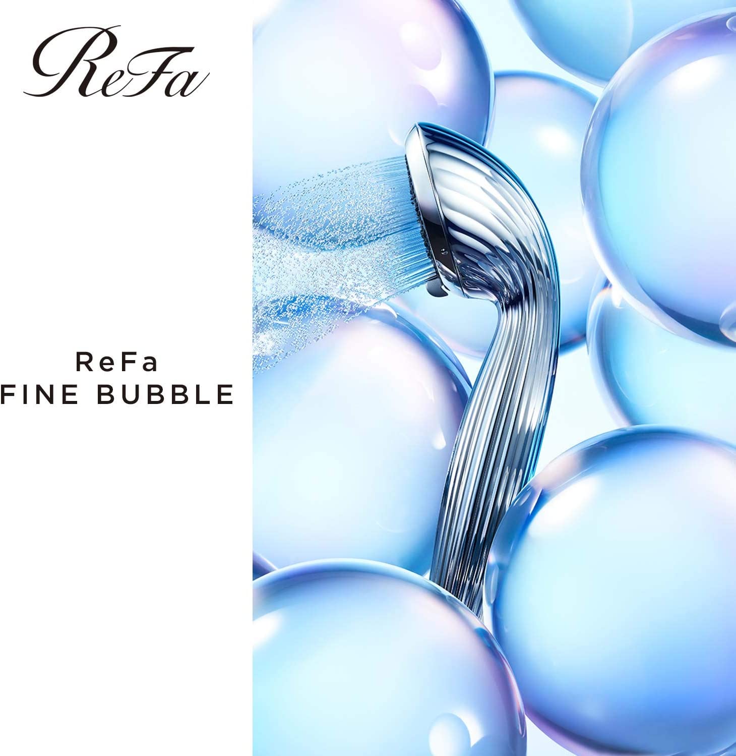 MTG ReFa FINE BUBBLE Shower Head (Genuine Manufacturer Product), Fine  Bubbles for Beautiful Skin, Single Item