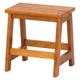 Takeda Corporation TH-320BR Wooden Step Stool, Stool, Chair, Ladder, Step, 1 Tier, Brown