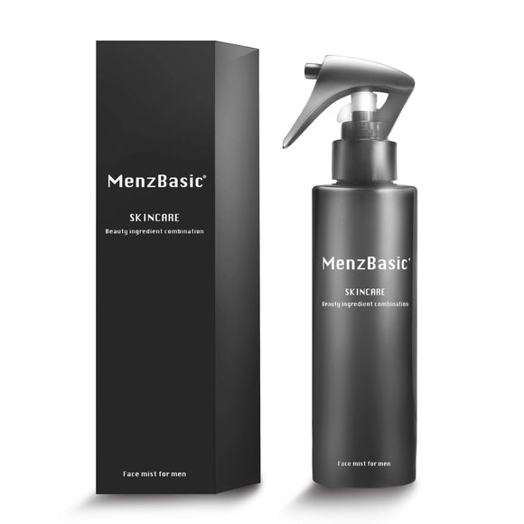 Men's Basic Spray Face Wash [Skin Care & Shine Prevention] Skin Care Rough Skin Prevention Countermeasure Face Mist Base Care Made in Japan Large Capacity 180ml