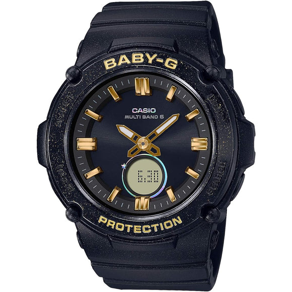 [Casio] Babygie Watch Radio Solar Starlit Bezel Series BGA-2700SD-1AJF Women's Black