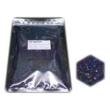 DIY MASTER BLACK RAINBOW GLITTER FLAKE 0.2mm 500g