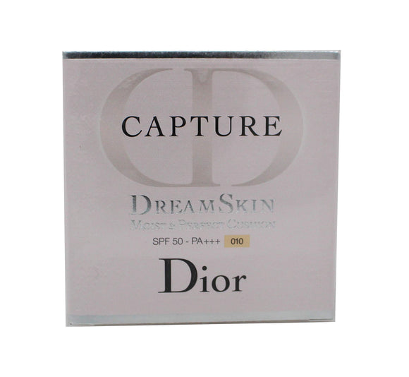 Christian Dior Capture Dreamskin Moist & Perfect Cushion SPF 50 With Extra Refill - # 010 (Ivory) 2x15g/0.5oz