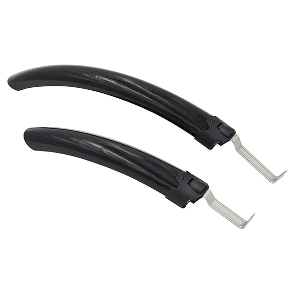 Noguchi 028305 Fender for 700C, Front and Rear Set, Black, One-Touch Removal, Caliper Fixed Type