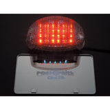 POSH 032090-91 Zephyr 1100RS (-'06) Motorcycle Accessories LED TAIL LAMP, Clear