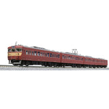 KATO 10-1771 N Gauge 415 Series 500 Number Standard Joban Line and National Railway Standard Color, 4-Car Extension Set, Railway Model, Train, Red