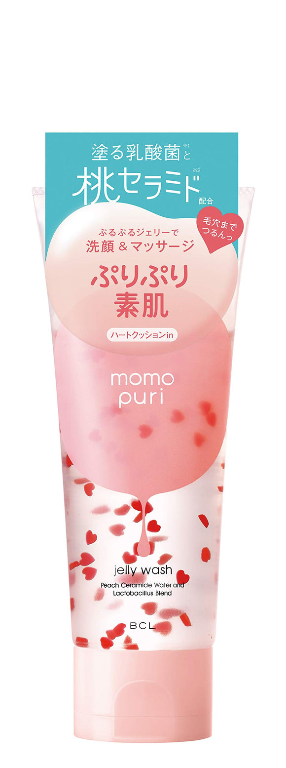 Momopuri moisturizing jelly face wash 100g