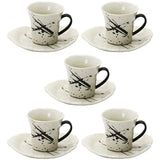 Mino Ware 801-27-41E(5) Coffee Bowl Dish Set of 5