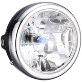 KITACO 800-0601000 Multi-Reflector Headlight Ass (φ5.1 Inches (130 mm), Monkey / Gorilla Black