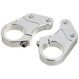 HURRICANE HB0630A-01 UnderHandle Bracket, 1.5 Inch (37 mm) Fork, Silver