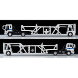Tomica Limited Vintage Neo 1/64 LV-N225b Isuzu 810EX Car Transporter Silver Antico ASZ022 Vehicle Transport Trailer Finished Product 318316