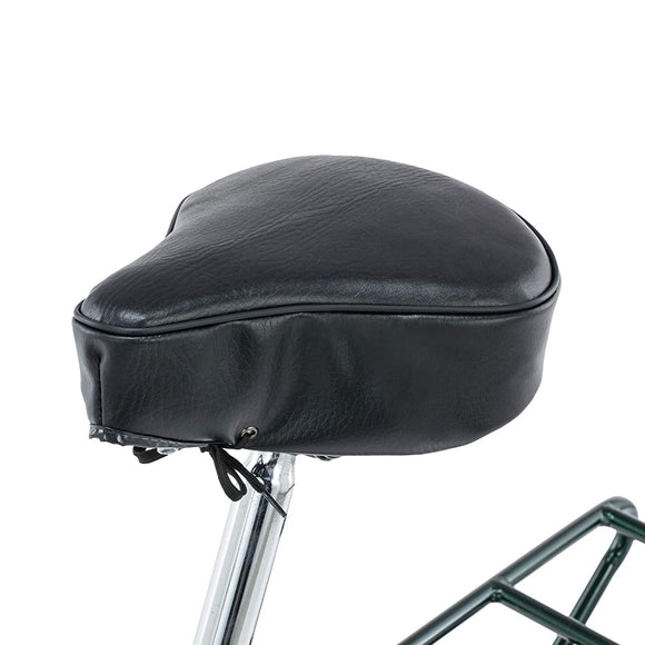 Astro Bicycle Saddle Cover Black Made in Japan Three-dimensional structure with two-layer cushion Shock absorption Antifouling 503-17 Medium