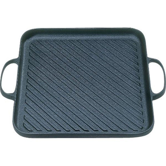 Oigen CA31S Nanbu Ironware Grill Pan, Plate, Iron Plate, IH Compatible