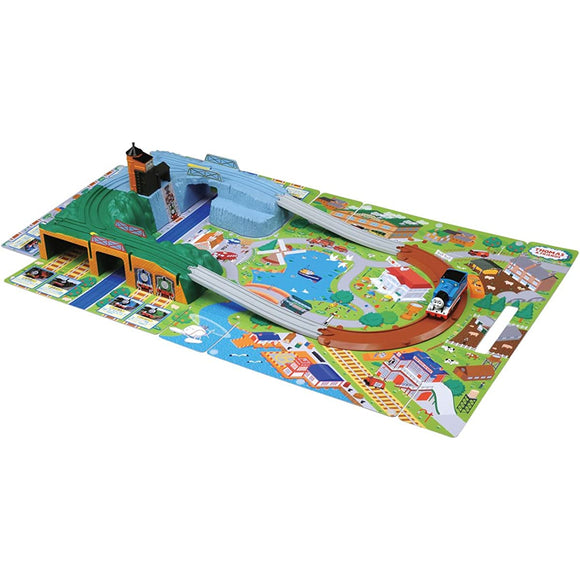 Tomy Thomas the Tank Engine outing three-dimensional map
