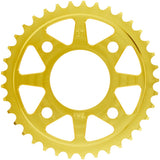 GCRAFT 31511 Rear Sprocket, 37 Pieces, Monkey 125 (JB03)/Grom (JC92), Gold Anodized