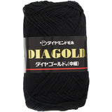 Diamond Yarn, Diamond Gold Yarn, Medium Fine, Col.13, Black, 1.8 oz (50 g), Approx. 66.6 ft (200 m), Set of 10