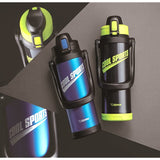 Zojirushi Water Bottle Drink Straight from the Bottle Sports-Type Stainless Steel 2.1 Qt. (2.0 L) Green Black SD-BC20-BG