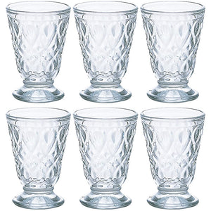 Aderia H-3798 Tumbler, 6.8 fl oz (200 ml), La Rochel Tumbler, Set of 6